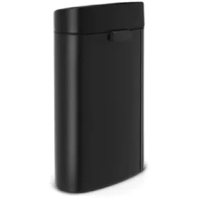 Brabantia Poubelle Touch Bin New, 40 l, noir, mat