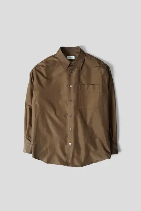 CHEMISE DCONTRACTE MARRON